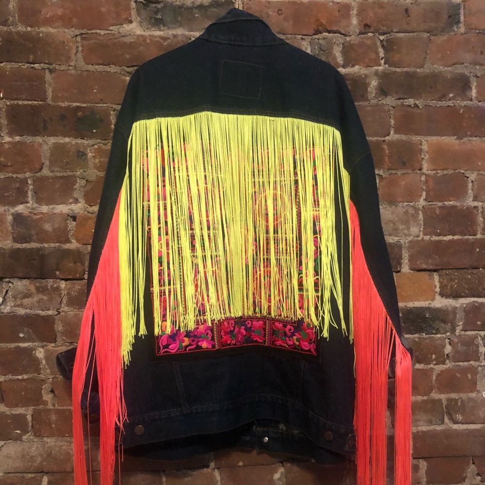 Custom Levi Oversized Jean jacket